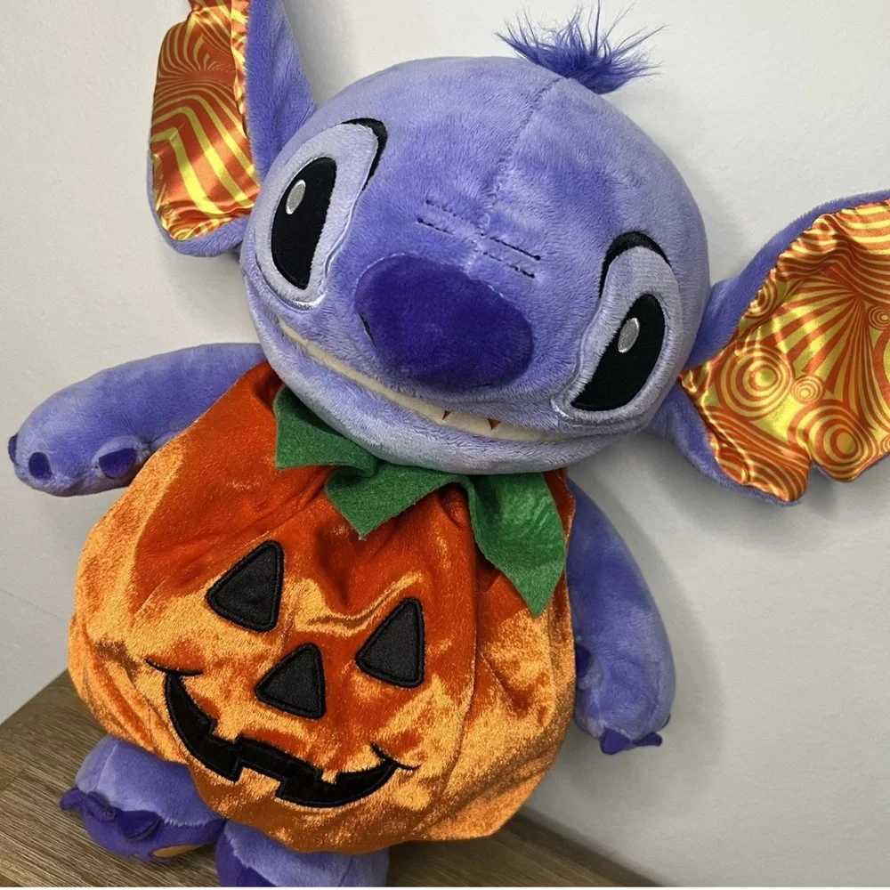 Build a Bear Halloween Stitch Wicked Mischief Disney‎ with PumpkinOutfit
